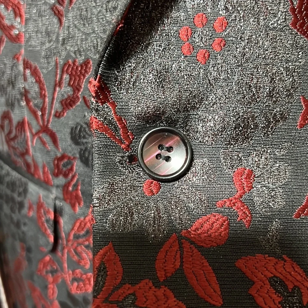 Men tuxedo jacket with bow tie
